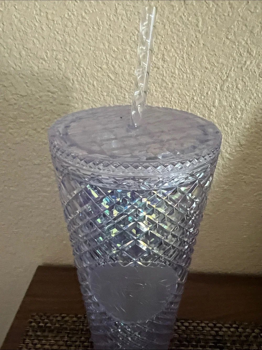 Starbucks Iridescent Lavender Tumbler with Straw - Home Accents nwot